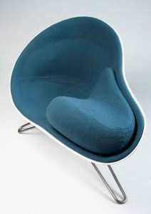 designerskie krzesło Mussel Chair